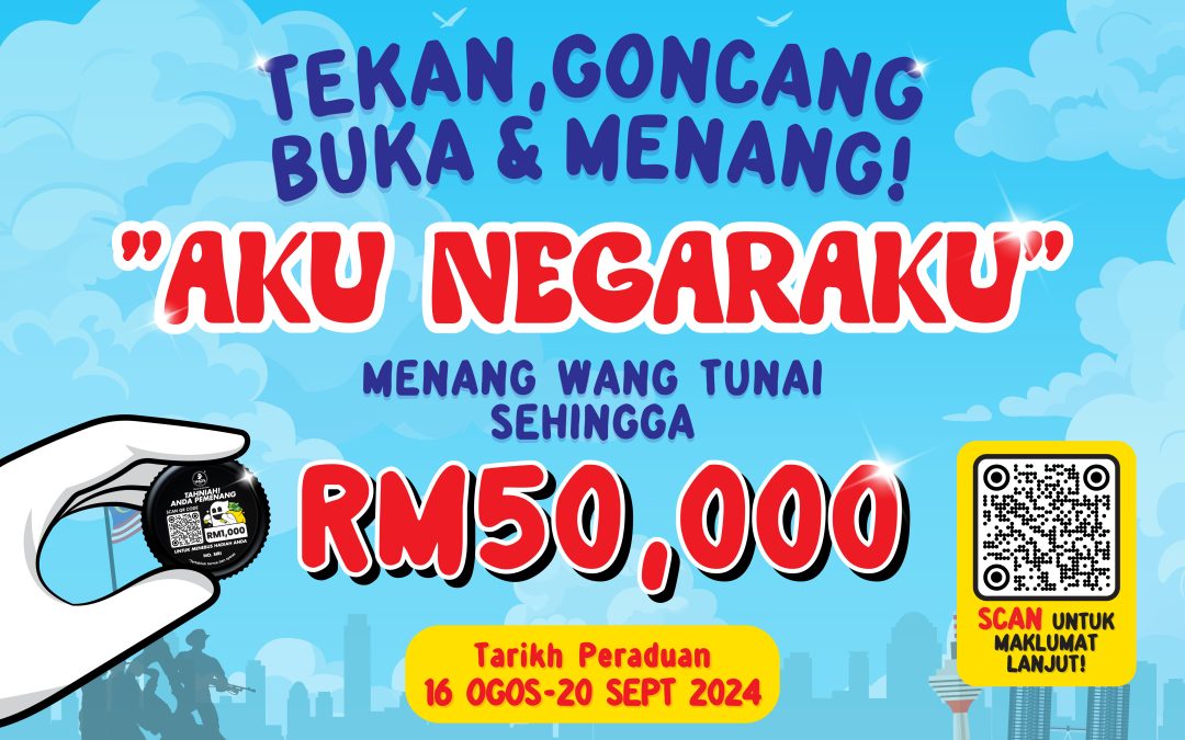 TEKAN, GONCANG, BUKA & MENANG MERDEKA 2024 Sedang Berjalan ye gais!