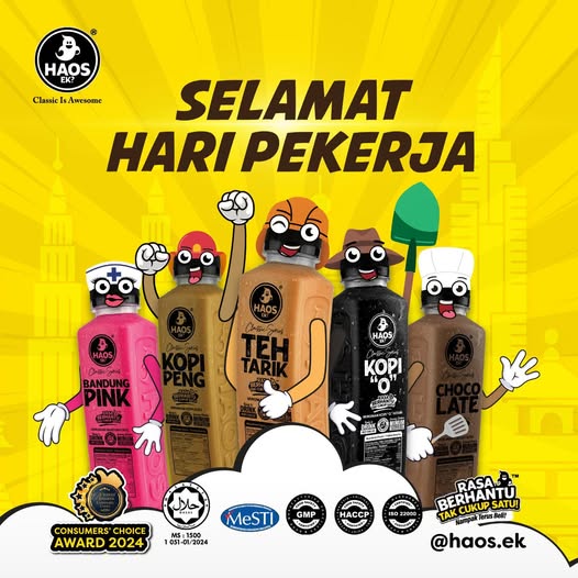 Selamat Hari Pekerja dari kami di Haos Ek?