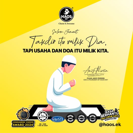 Usaha dan Tawakkal @Haos Ek?