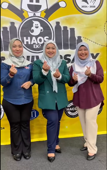 Haos Ek?  menerima kunjungan daripada pihak BEST FM Malaysia