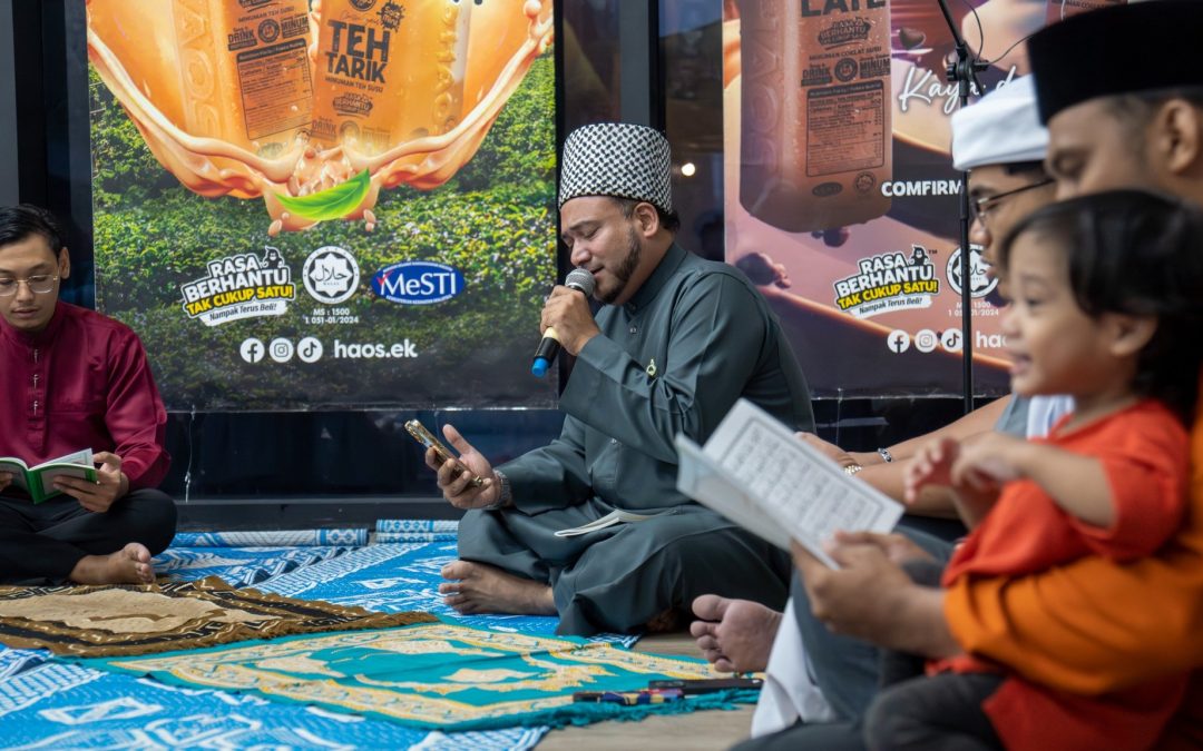 Majlis bacaan Yaasin, solat Maghrib berjemaah serta solat sunat hajat Haos Ek?