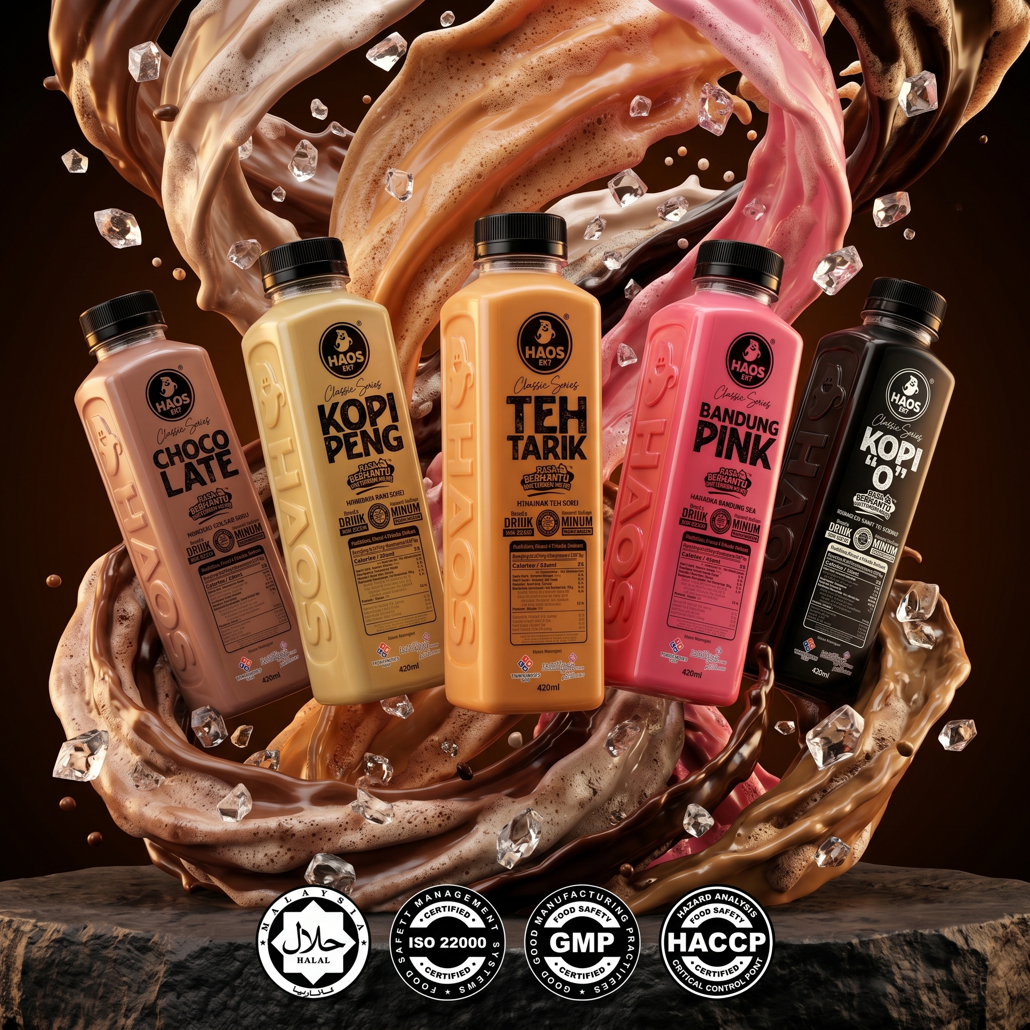 produk tempatan malaysia, produk malaysia, minuman malaysia, minuman tempatan malaysia, minuman viral malaysia, air minuman malaysia, produk keluaran malaysia, produk halal malaysia, minuman botol malaysia, haos ek, haos berhad, rasa berhantu tak cukup satu, citarasa malaysia, kopi malaysia, teh tarik malaysia, produk bumiputera malaysia