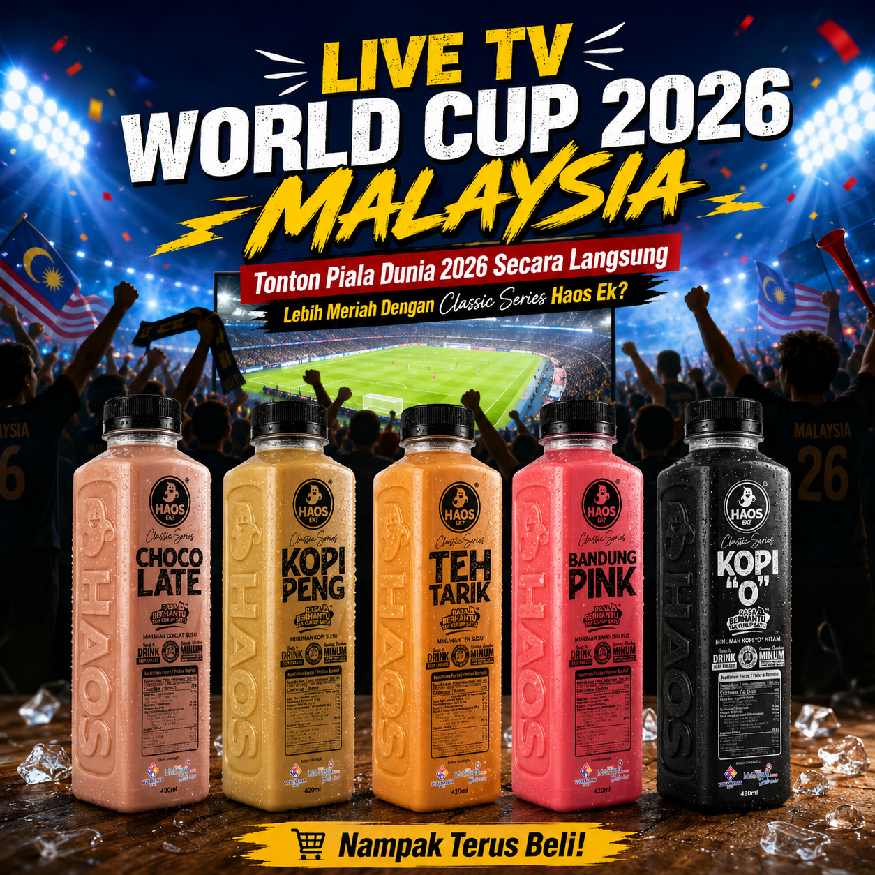 Live TV World Cup 2026 Malaysia: Tonton Piala Dunia 2026 di RTMKlik