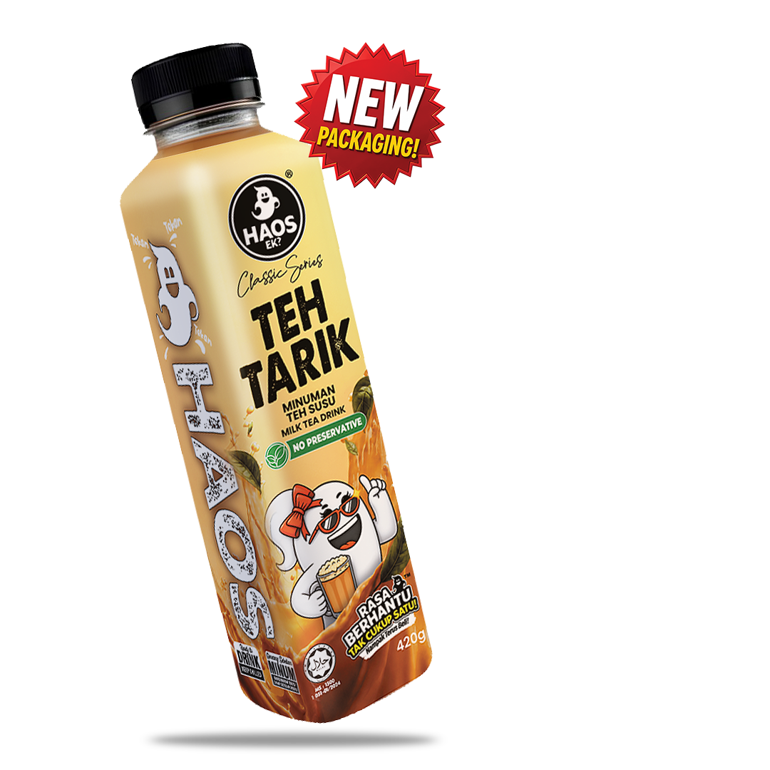 Botol Classic Series Teh Tarik Haos Ek pandangan depan